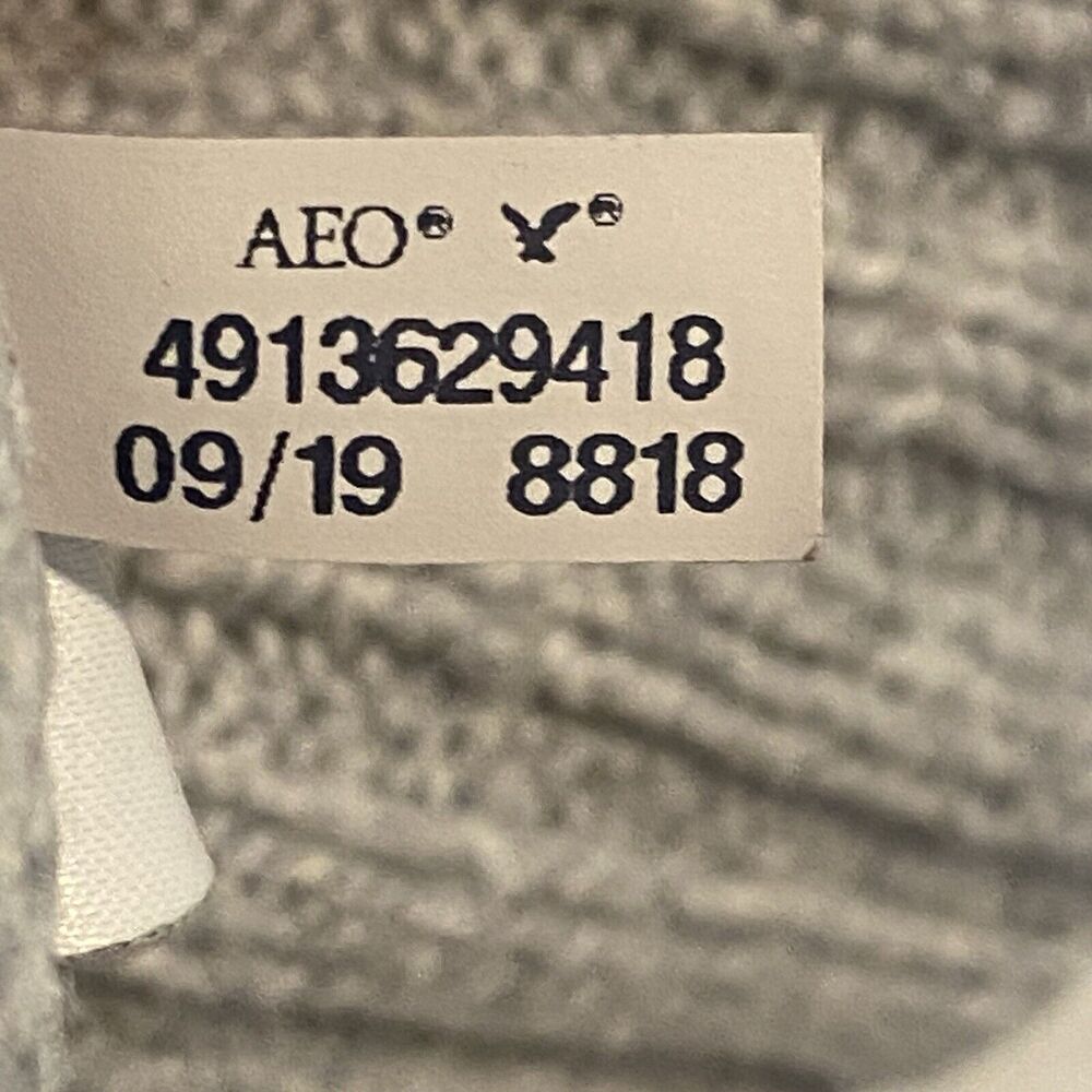 American Eagle Cable‎ Knit Sweater Womens Sm Cozycore Classiccore Casual Grunge - Picture 7 of 10